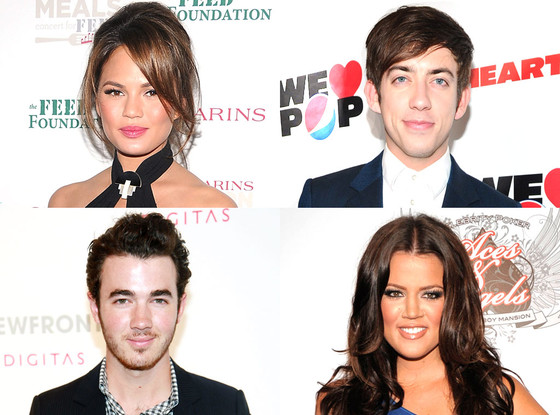 Kevin Jonas, Khloe Kardashian Odom, Kevin McHale, Chrissy Teigan Kevin Jonas, Khloe Kardashian Odom, Kevin McHale, Chrissy Teigan